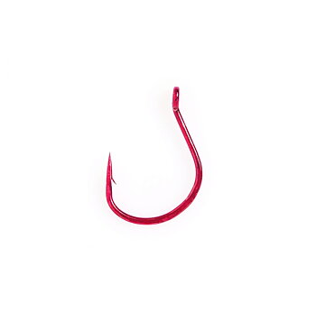 Eagle Claw Lazer Sharp Wide Gap Wacky Worm Hook Red 5-pack