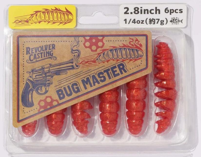 Revolver Casting BUG MASTER 2.8" 6-pack - 6