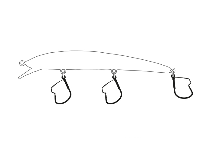 OMTD OH3600 Special Cover Single Hook 5-pack - 2