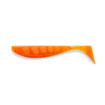 FishUp Wizzle Shad 7,5 cm - Orange Pumpkin Black 8-pack