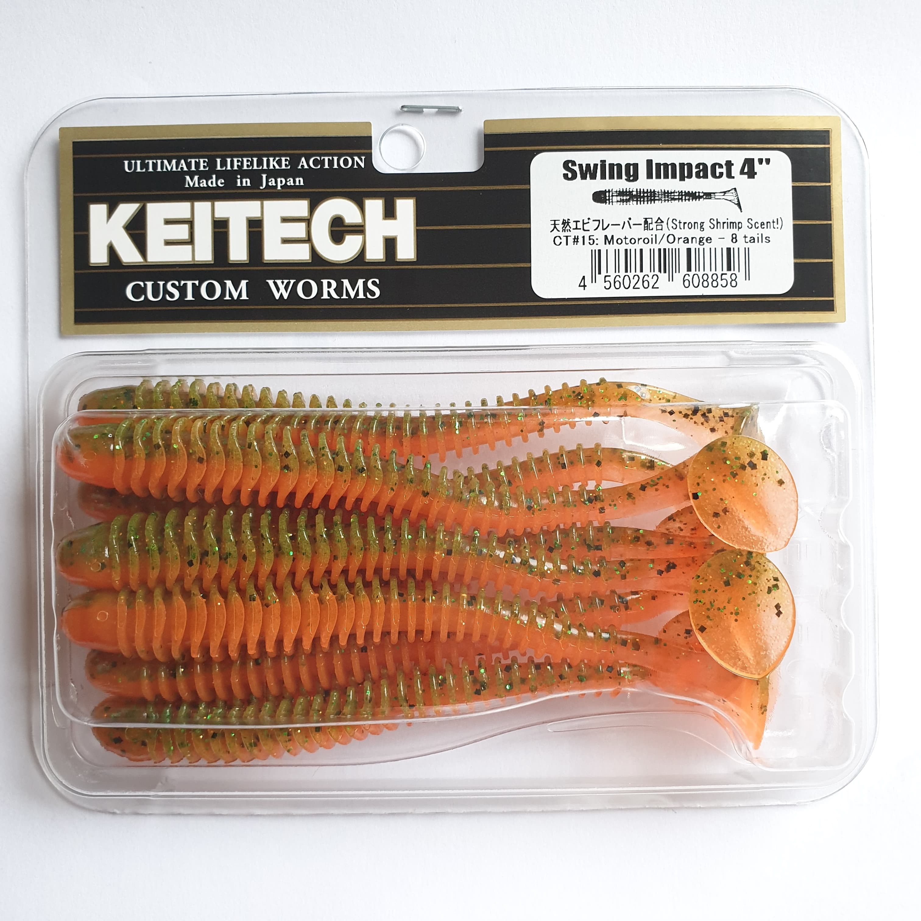 Keitech Swing Impact 10 cm 8-pack - 6