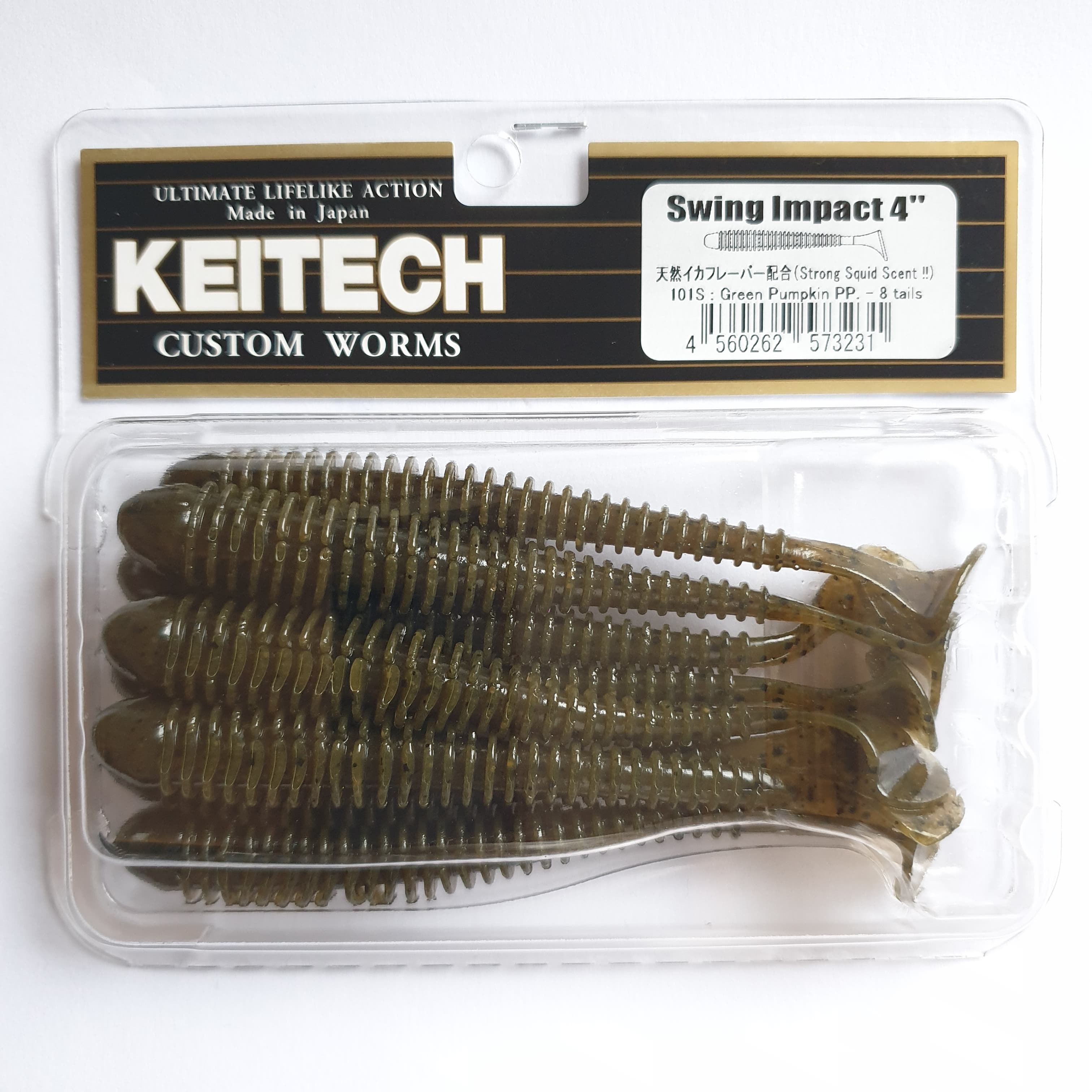 Keitech Swing Impact 10 cm 8-pack - 5
