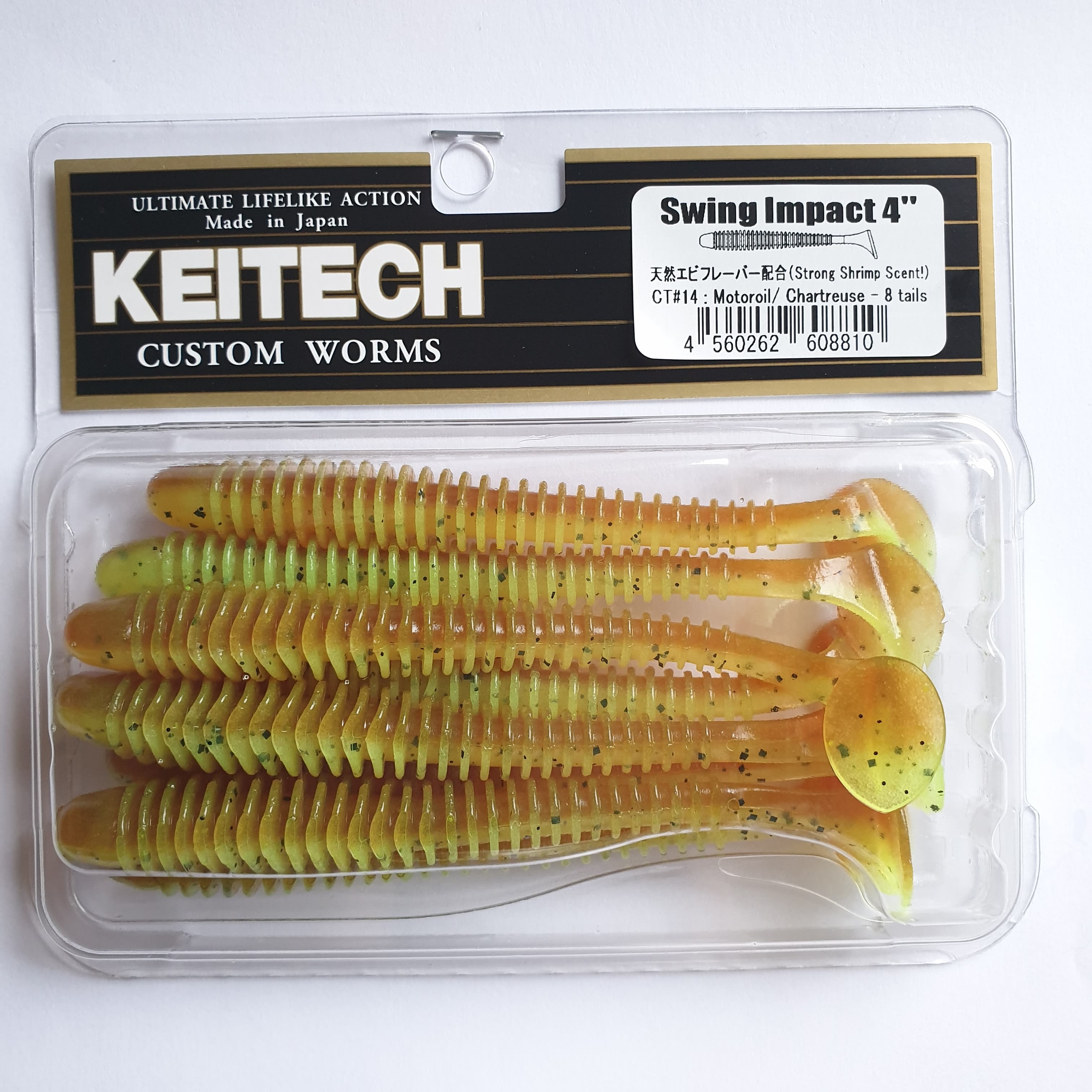 Keitech Swing Impact 10 cm 8-pack - 4