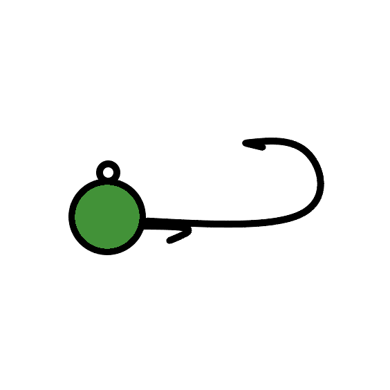 Jiggskallar / Skirted jigs