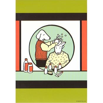 15-150 KORT A5 HAIRDRESSER