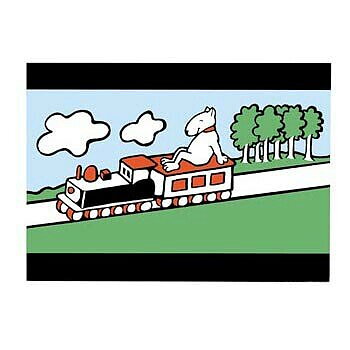 21-214 KORT A6 MORRIS ON TRAIN