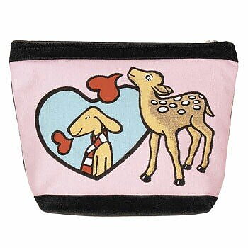 37-370 MAKE-UP CASE DOG & ROE DEER