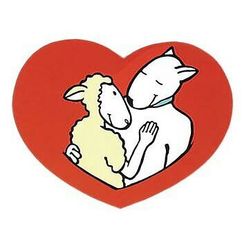 43-431 DOOR-HEART TOGETHER