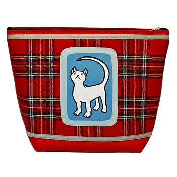 80-807 WASHING-CASE WHITE CAT