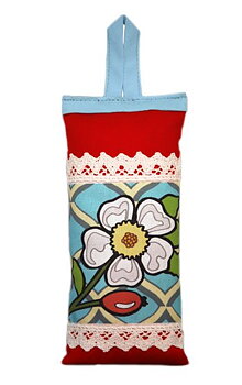 89-893 LAVENDEL DECORATION DOG-ROSE