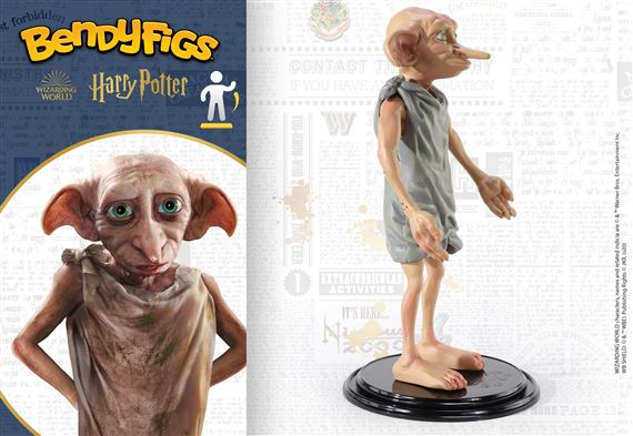 Dobby - figurine Toyllectible avec support Bendyfigs - Harry Potter - Le  Chemin de Traverse