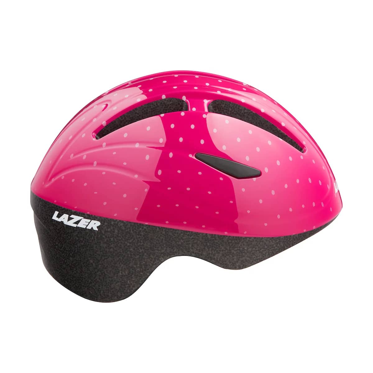 Lazer hjälm Bob+ 46-52cm Rosa dots
