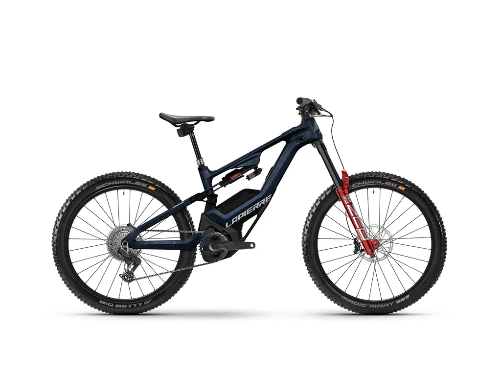 Lapierre GLP Team – el-MTB gravity, translucent hex blue