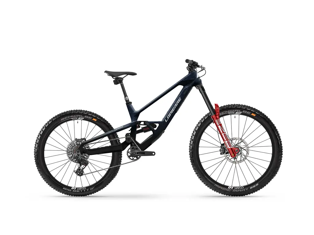 Lapierre Spicy CF Team – enduro MTB, translucent hex blue