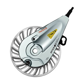 Rullbroms BR-C6000 Nexus fram med 4mm mutter M10