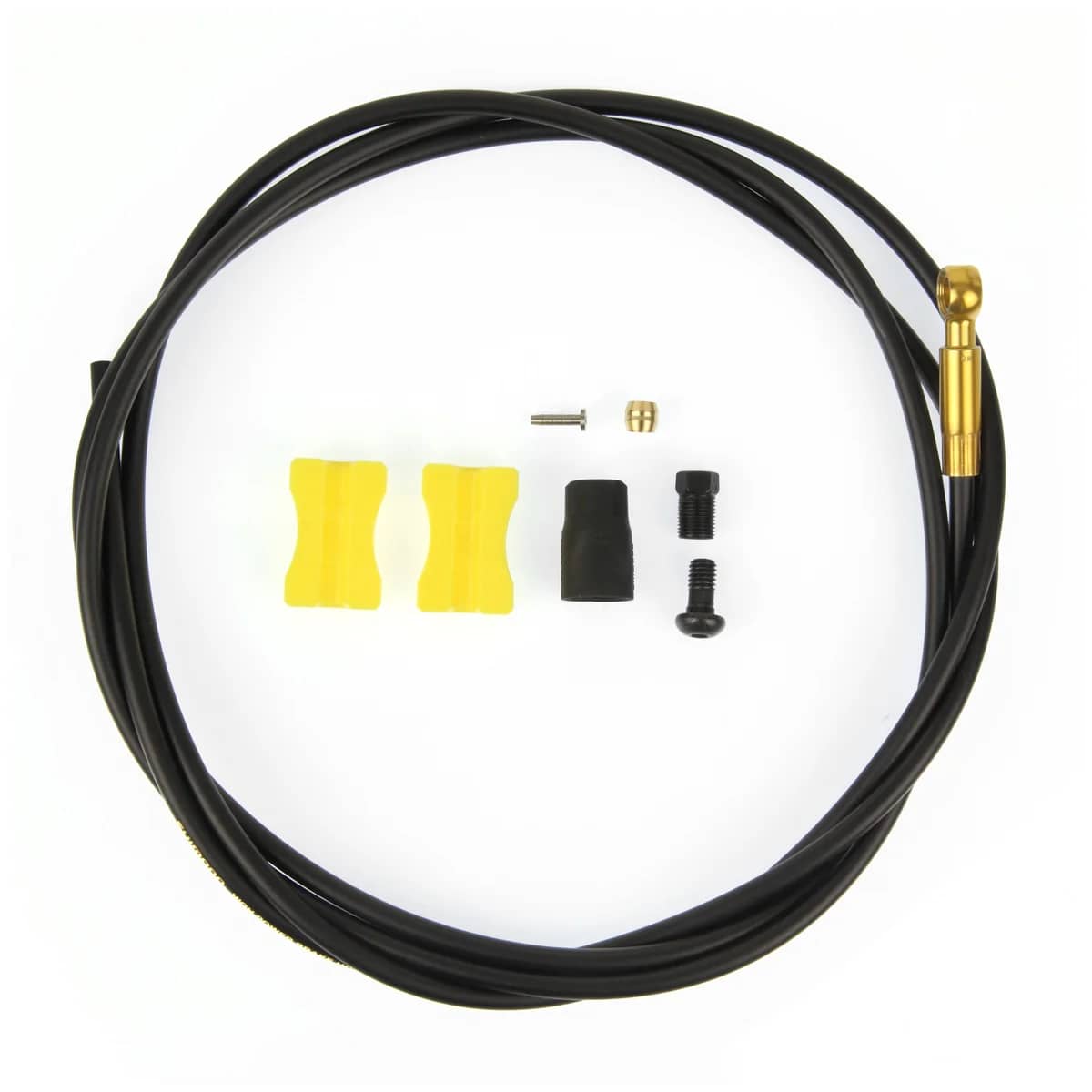 Bromsslang SM-BH90-SBLS Saint rak/banjo, svart, 200cm