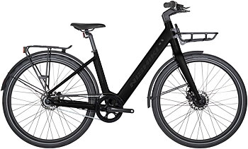 Nishiki Poseidon Elcykel 7 växlar Unisex Blank Svart