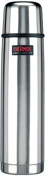 THERMOS Ståltermos 1,0 l borstad