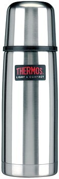 THERMOS Ståltermos 0,35 l borstad