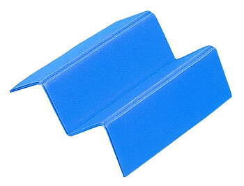 Vikbar Sittdyna 390x290x7 mm Blå Rektangulär