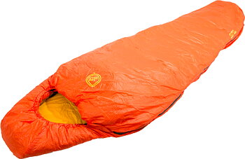JR GEAR Sleeping Bag Prism Primaloft 133, 670g, Tangerine