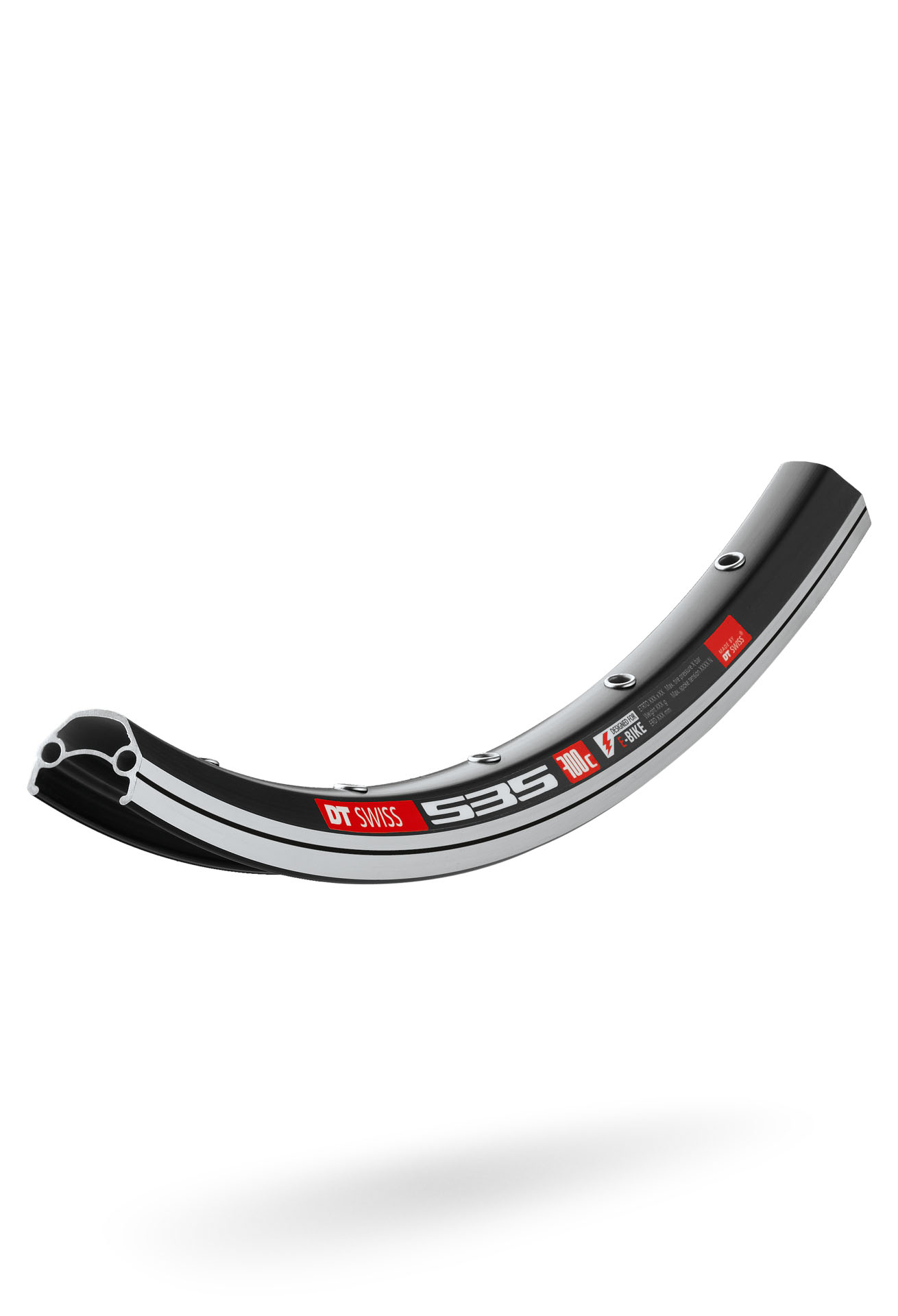 DT Swiss 535 fälg 700c 36 hål, 19 mm