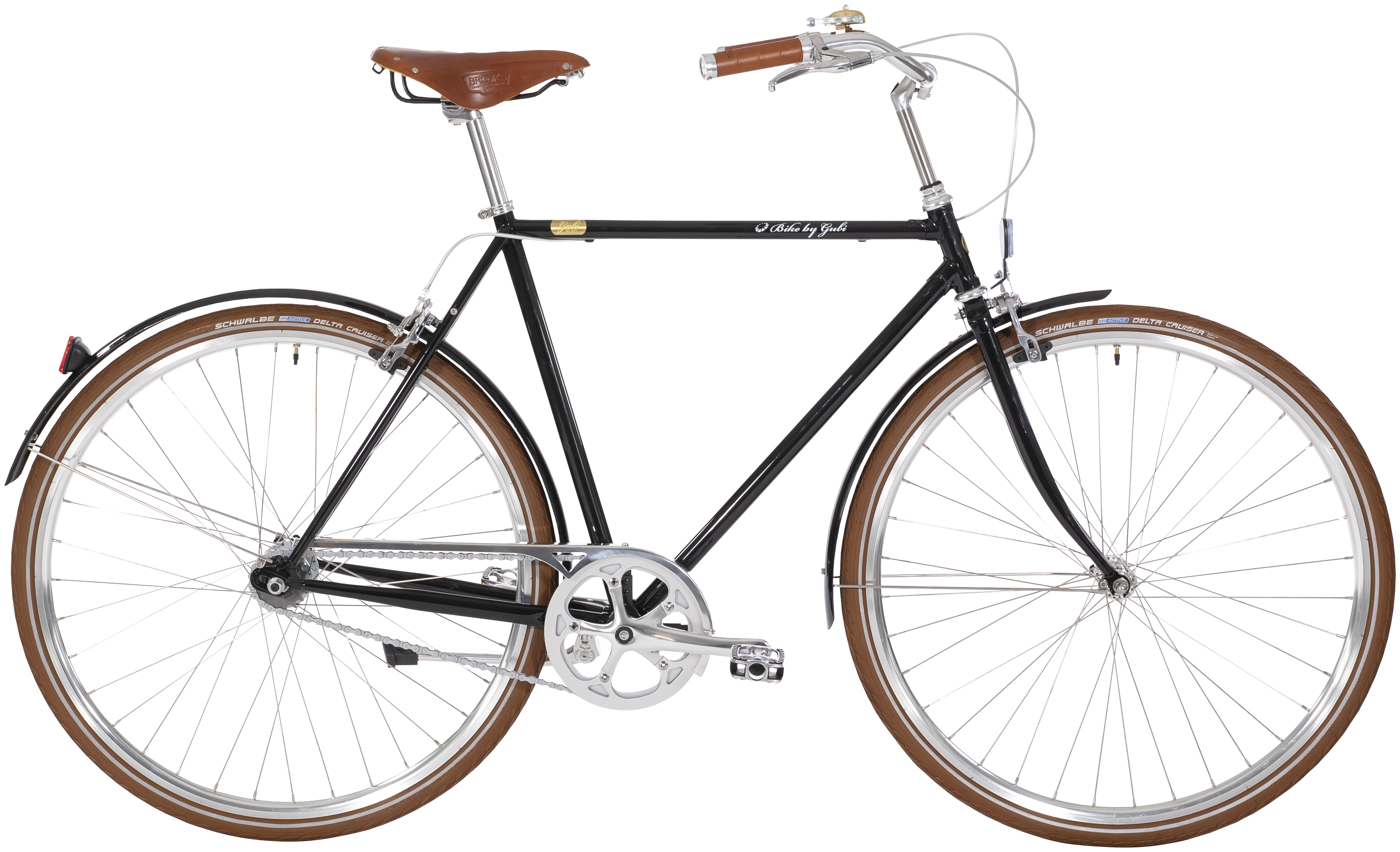 Bike by Gubi Herr 3vxl fotbroms 56cm Svart