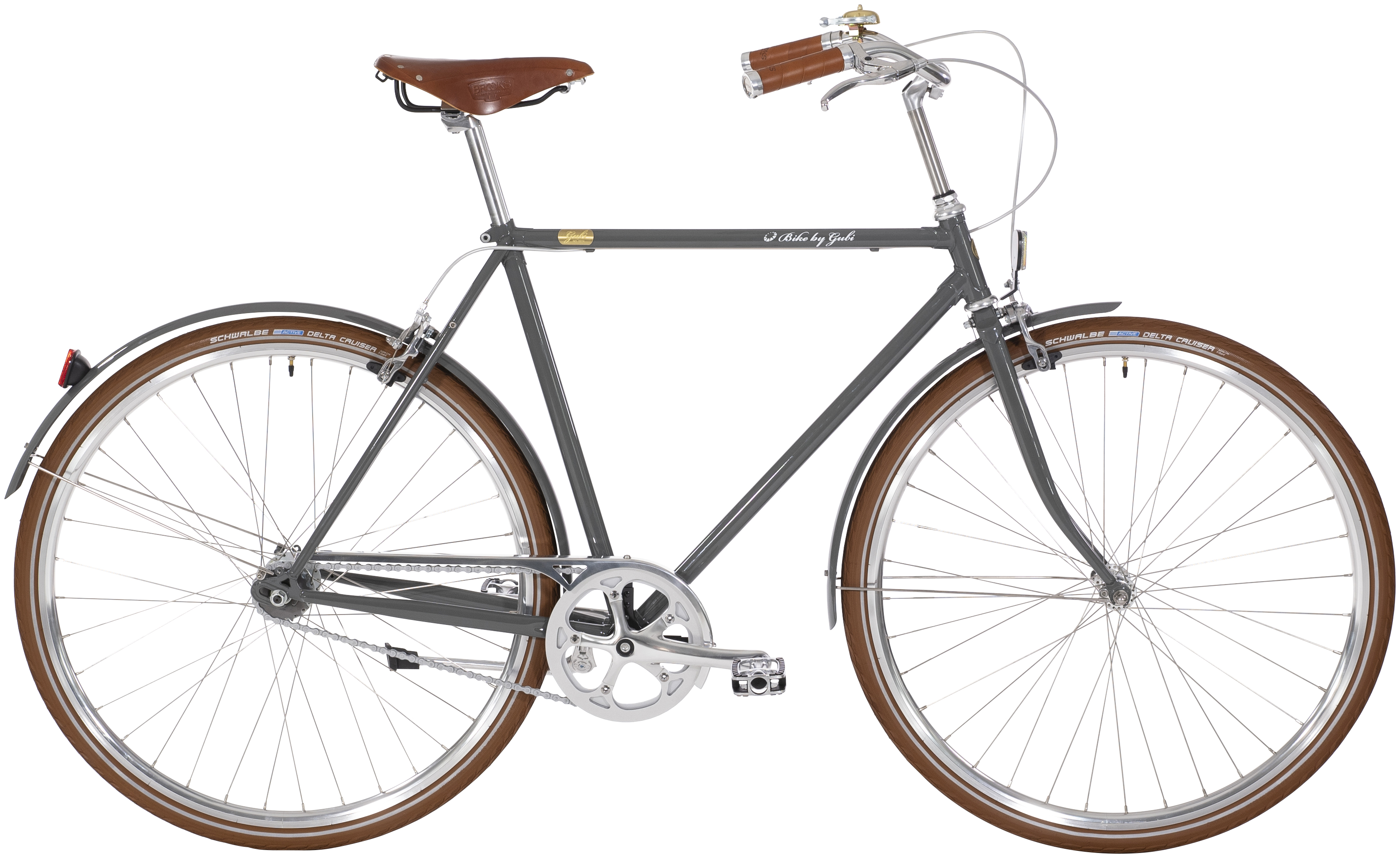 Bike by Gubi Herr 3vxl fotbroms 56cm Grå