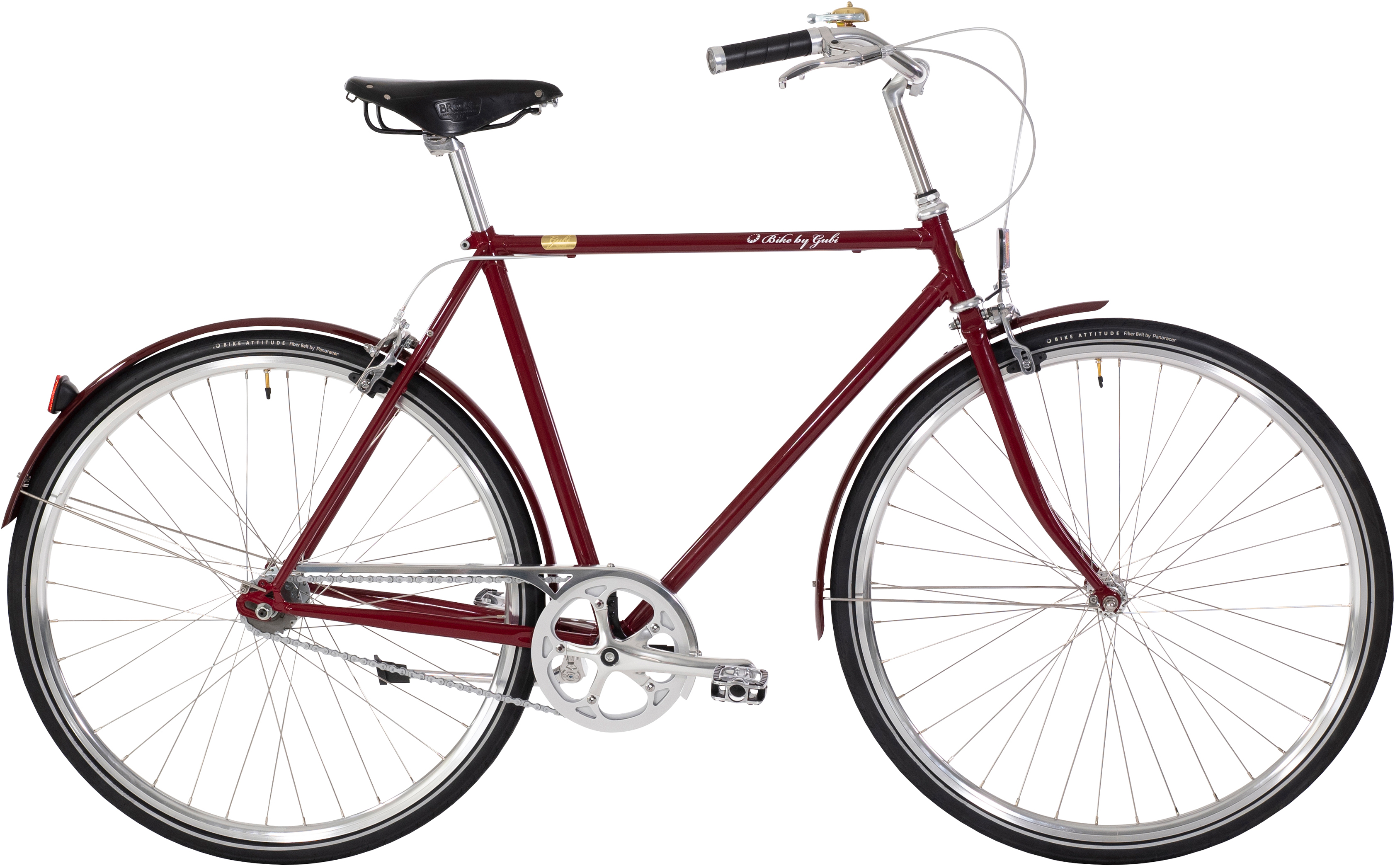 Bike by Gubi Herr 7vxl fotbroms 60cm Bordeaux