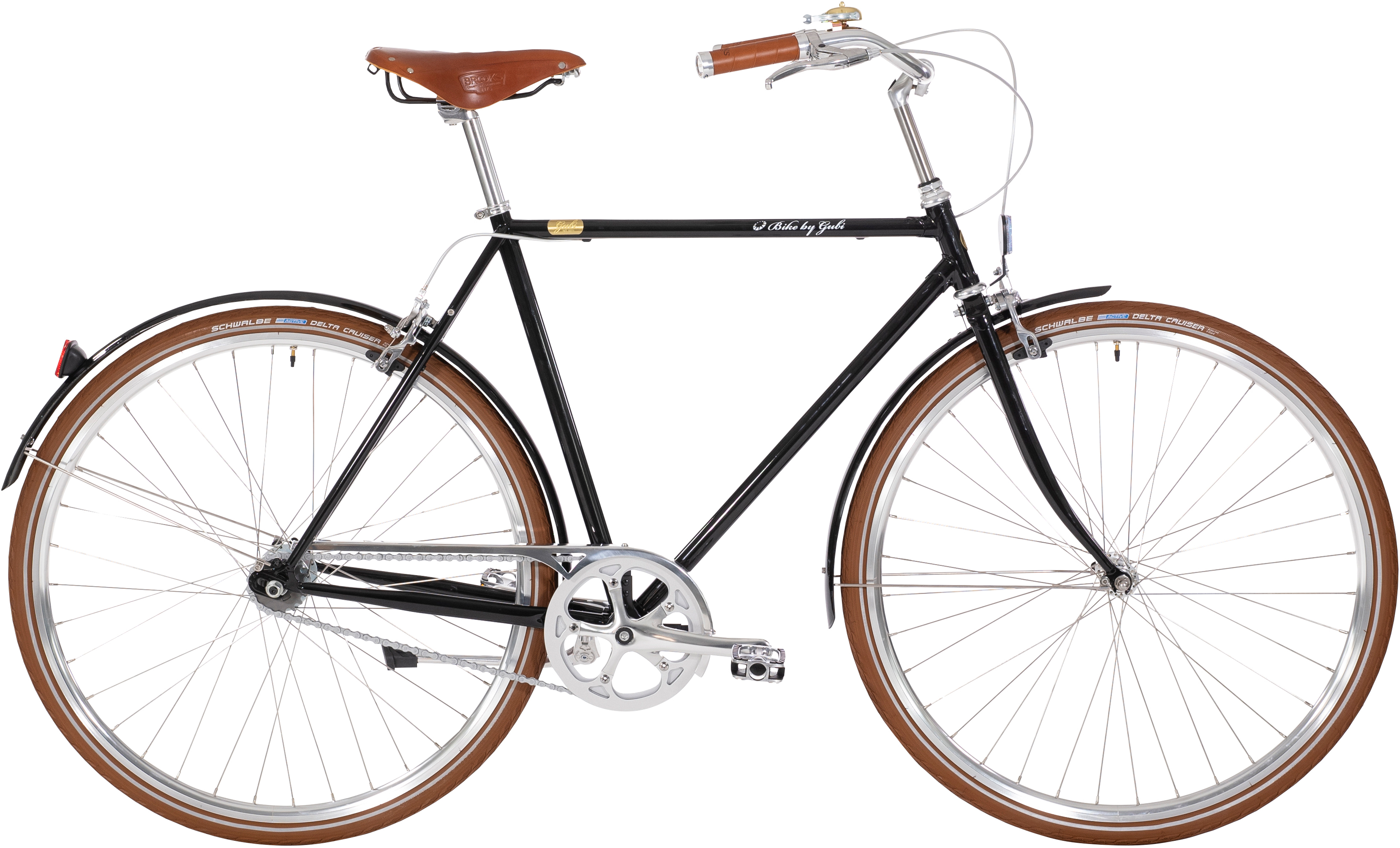 Bike by Gubi Herr 7vxl fotbroms 60cm Svart