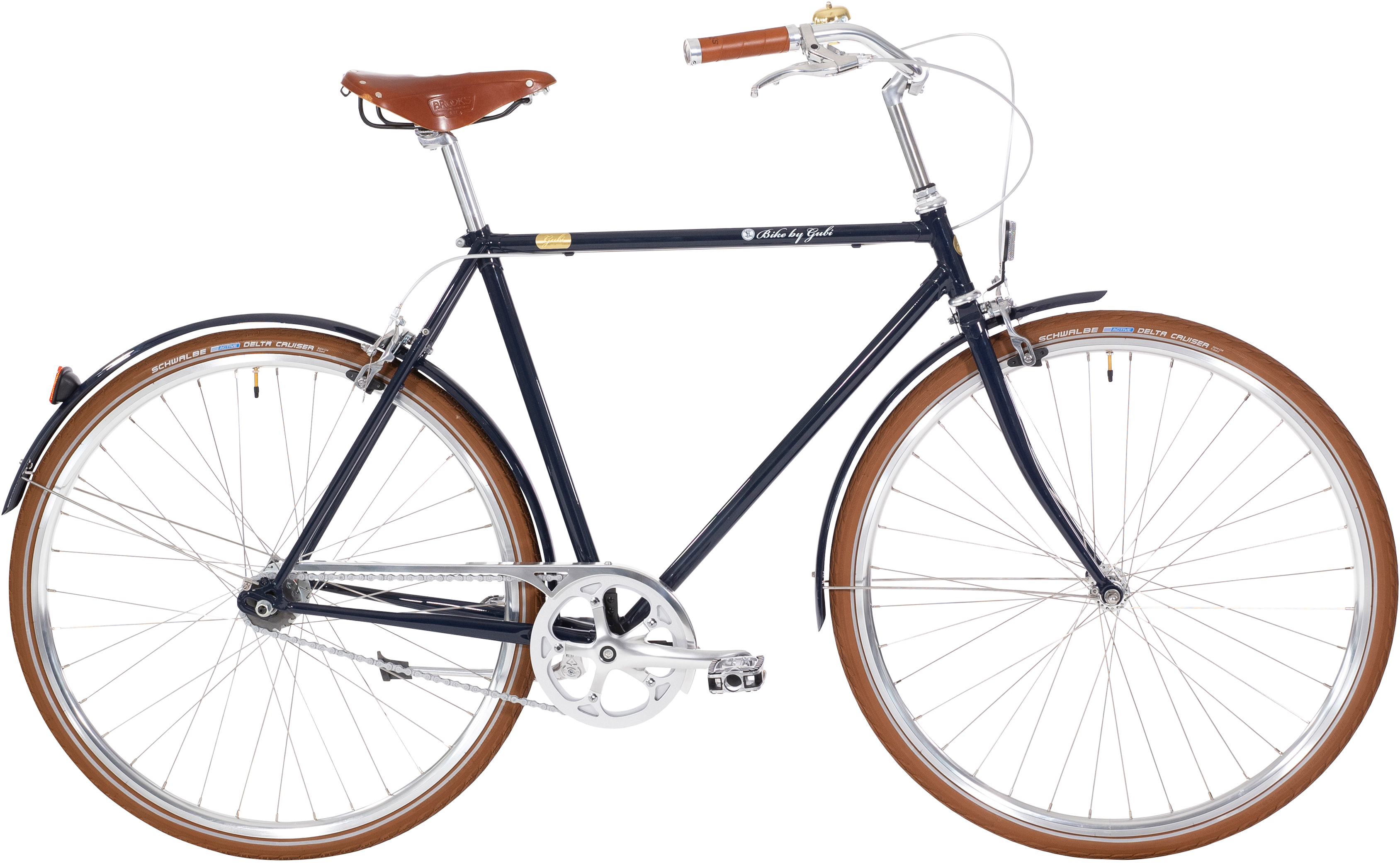 Bike by Gubi Herr 7vxl fotbroms 56cm  Mörkblå