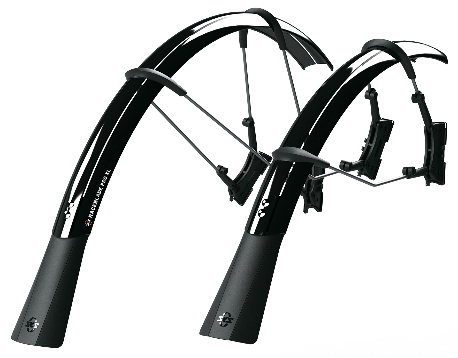Skärmset SKS Raceblade Pro XL 700c 25-32mm inkl. stag Svart