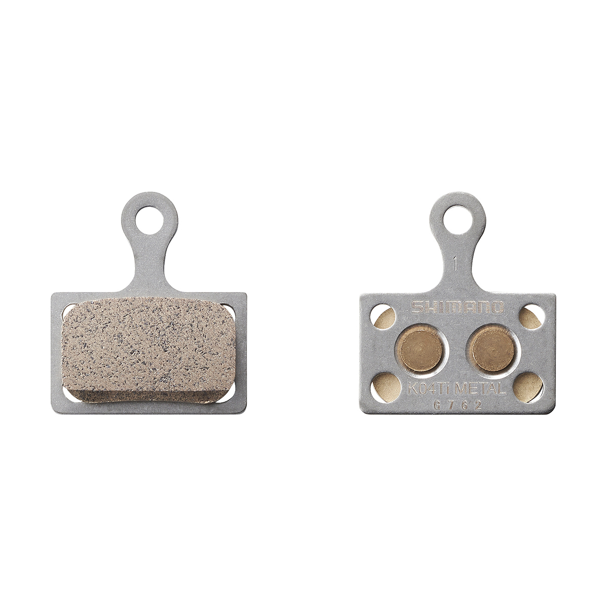 Skivbromsbelägg K04TI Metall 1 par