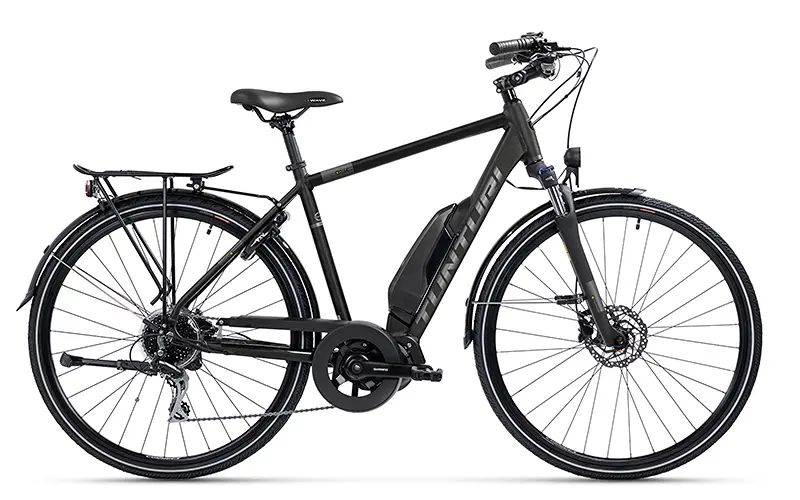 Tunturi eMOTION E6100 M28-9 520H Matt Black-Chr-Gr