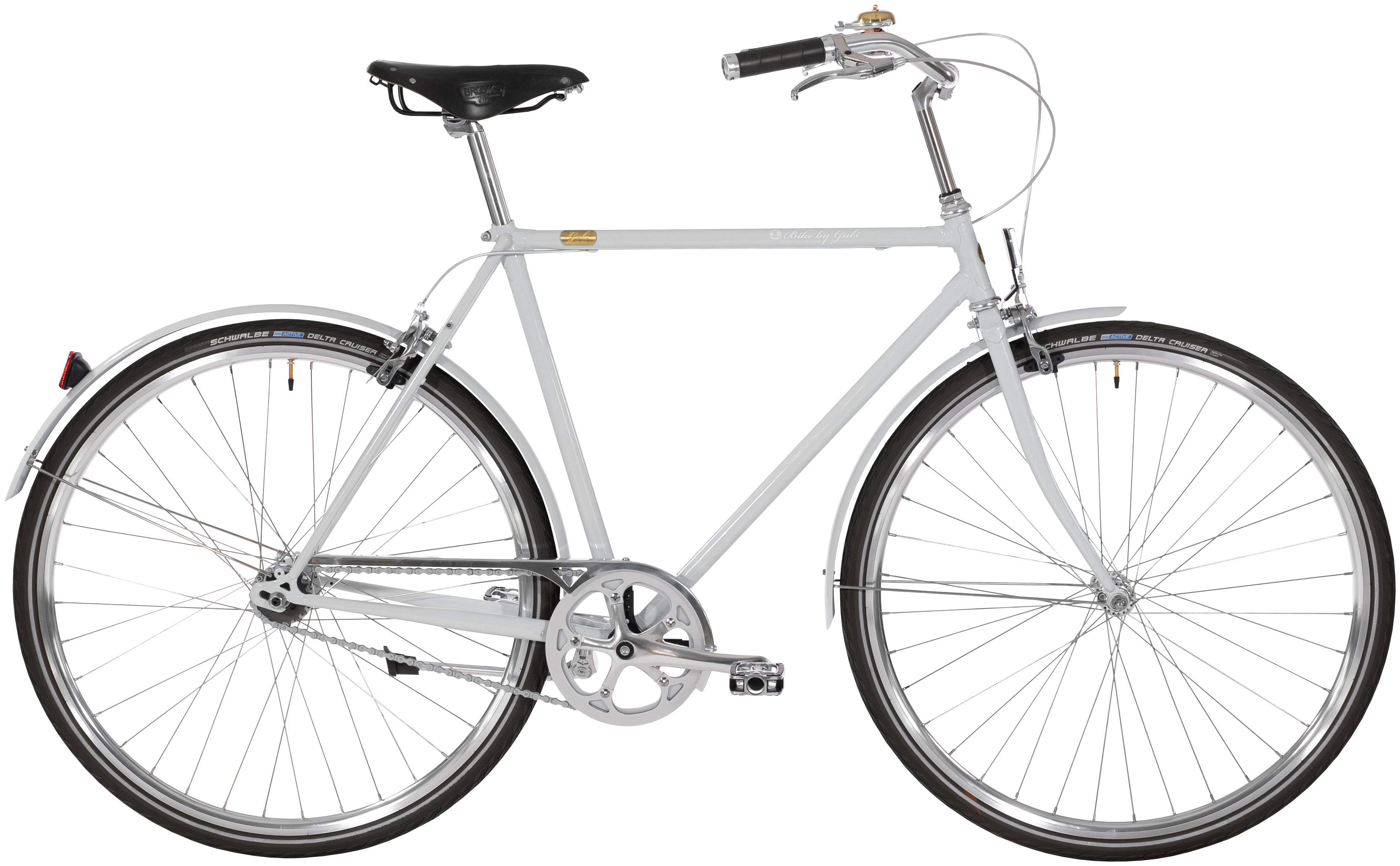 Bike by Gubi herr 56cm 7v Shimano Nexus fot vit