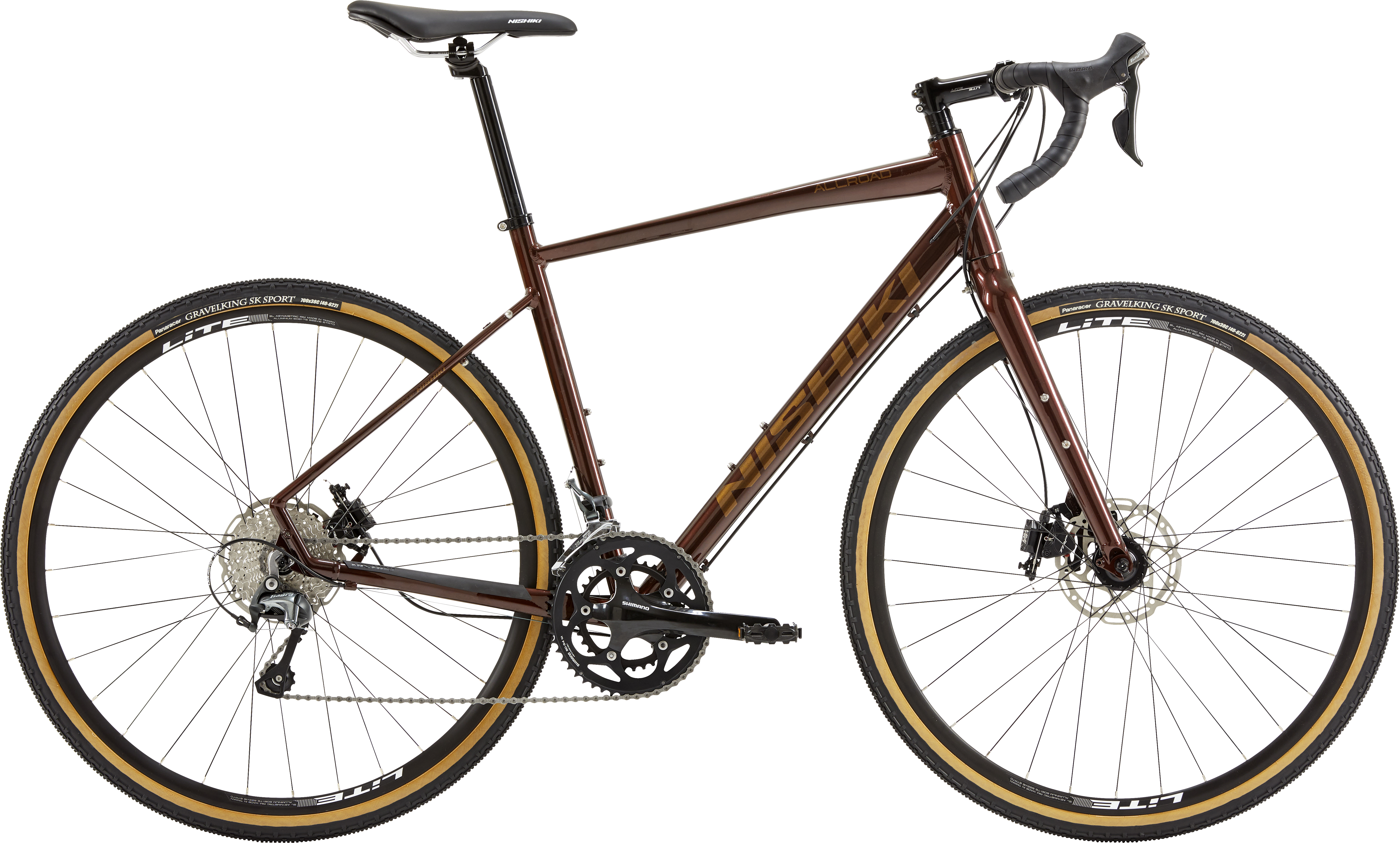 Nishiki Allroad Herr 18in Mahognybrun