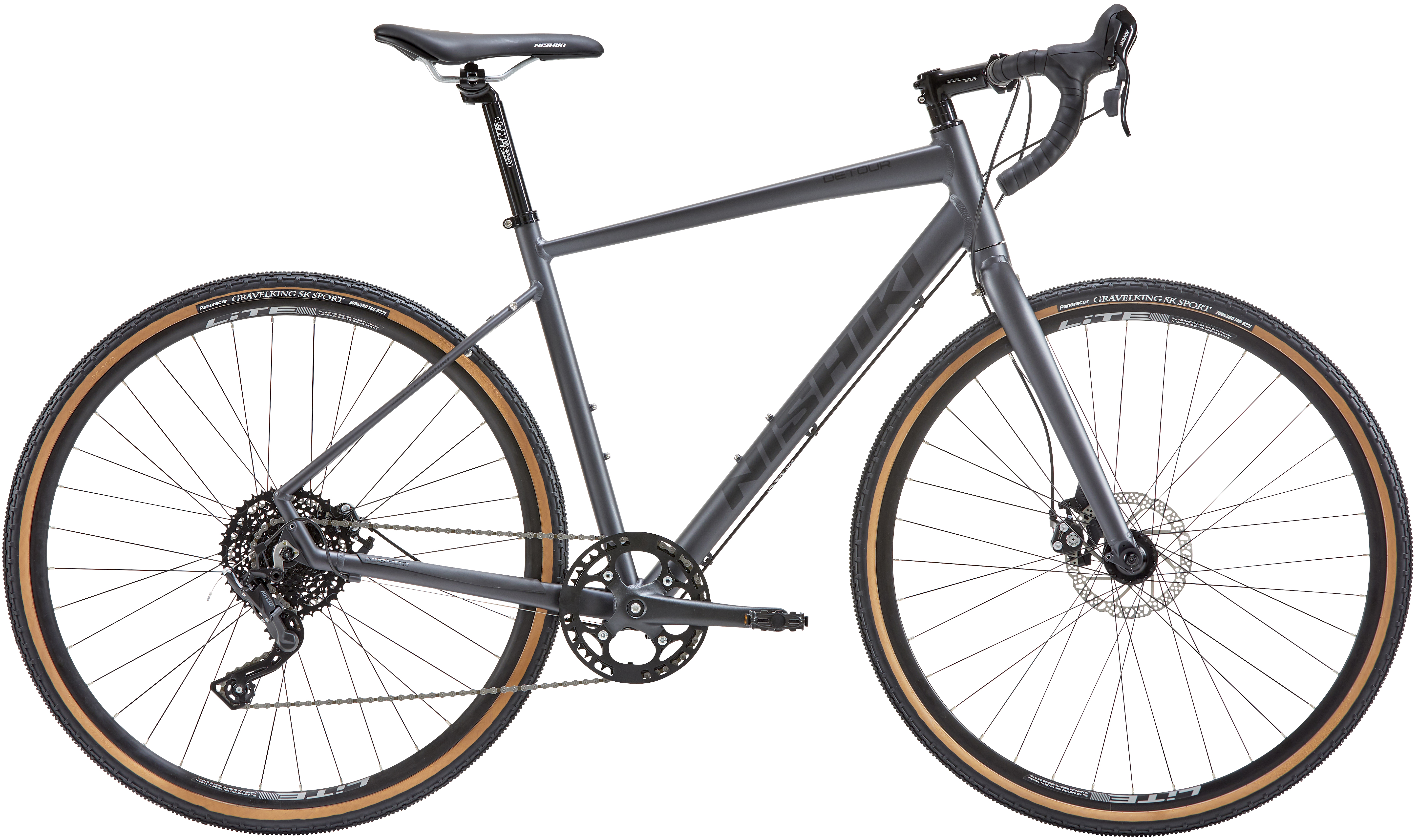 Nishiki DeTour Herr 9vxl 20in Skiffergrå