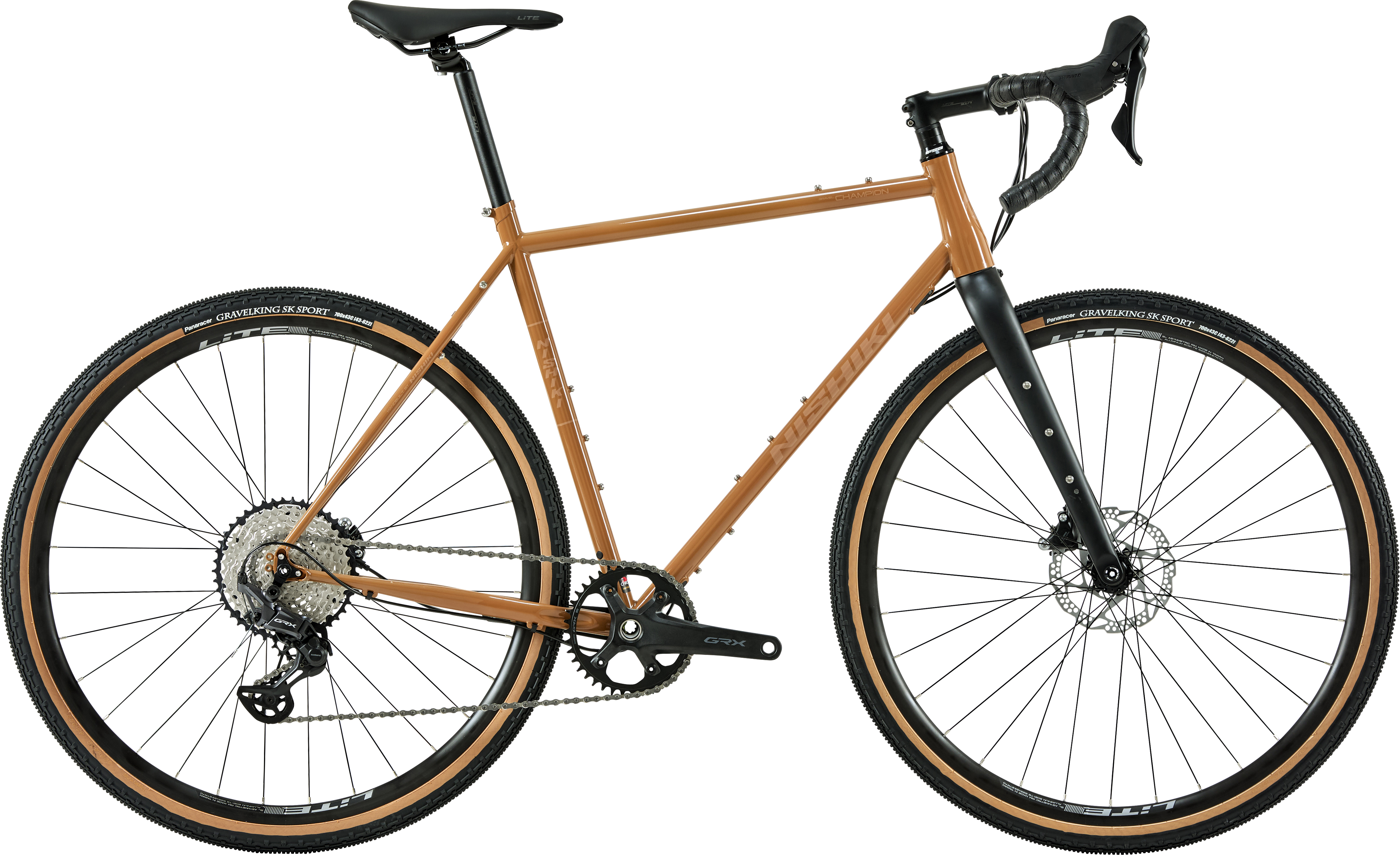 Nishiki Gravel Champion Herr 58cm Cacaobrun
