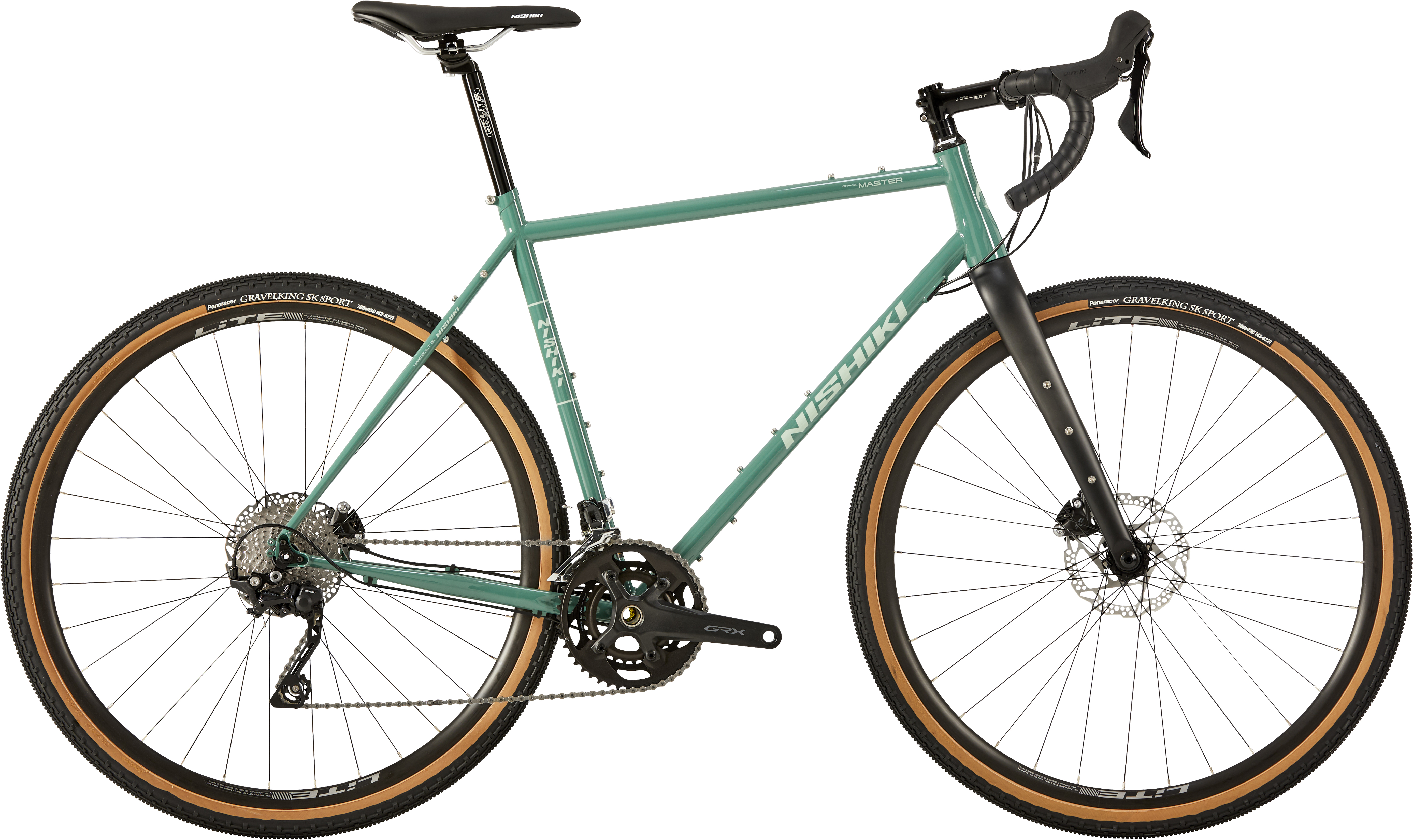Nishiki Gravel Master Herr 61cm Olivgrön