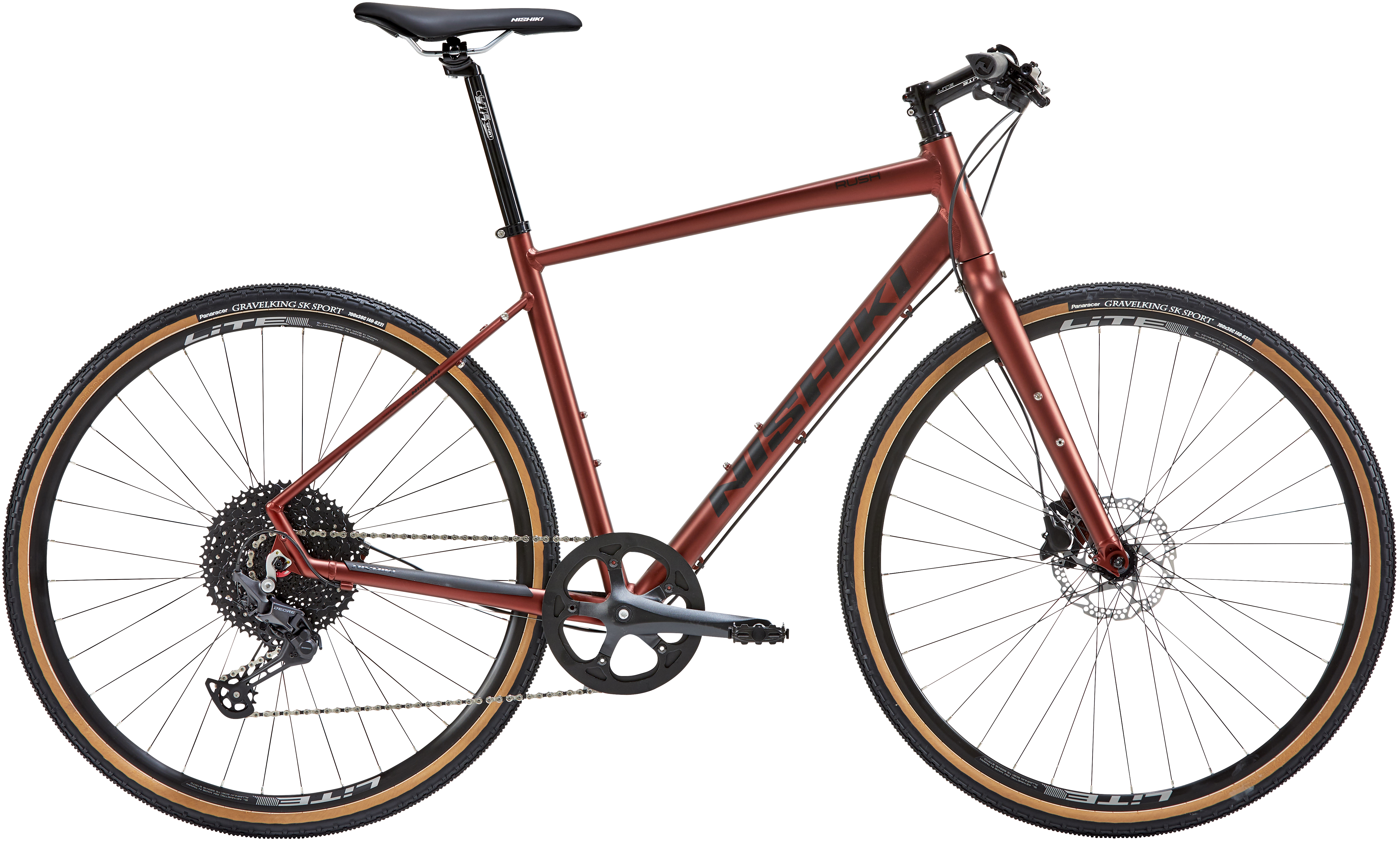 Nishiki Rush Herr 12vxl 24in Brändkoppar