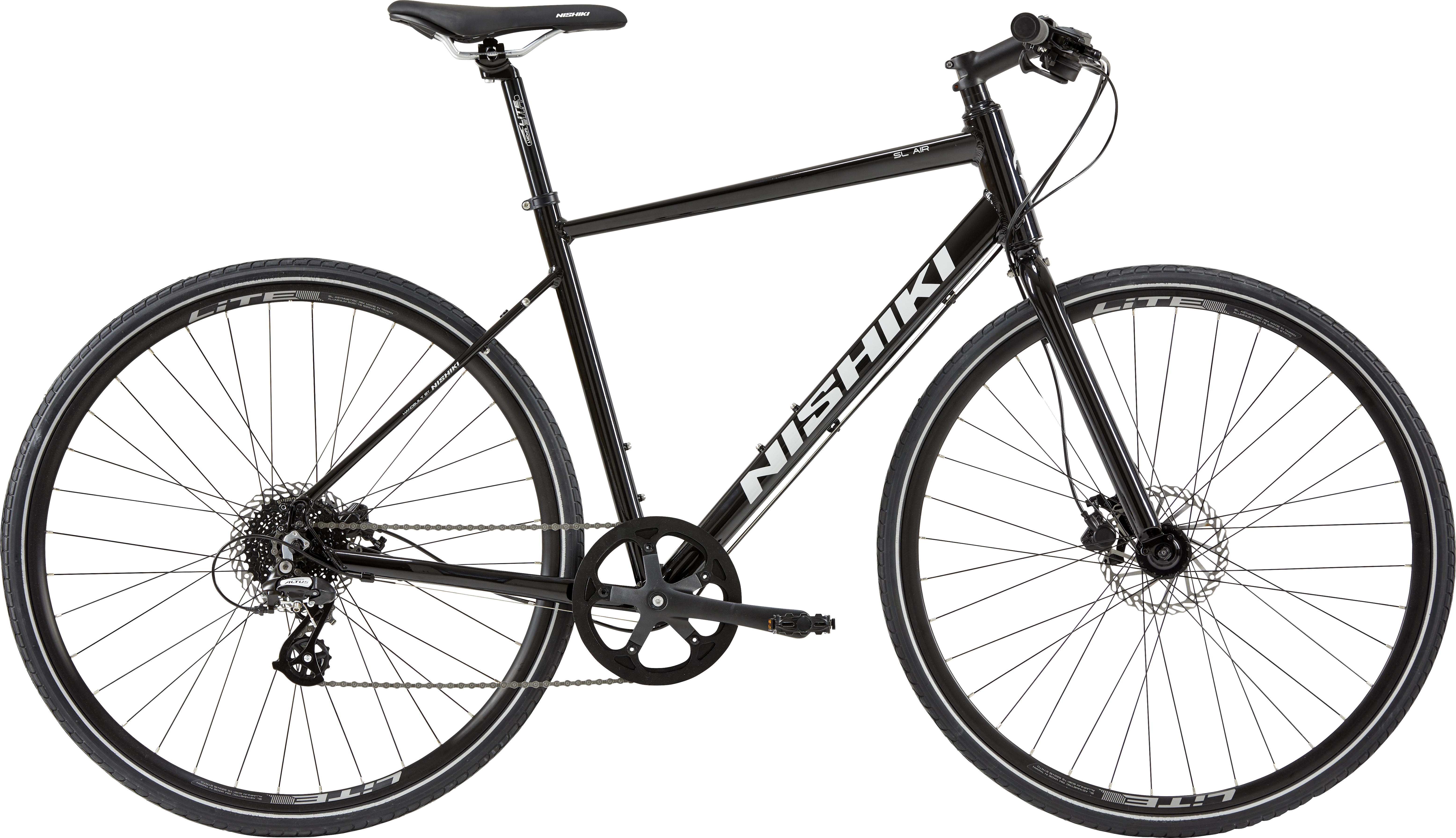 Nishiki SL Air Herr 8vxl 20in Pianosvart