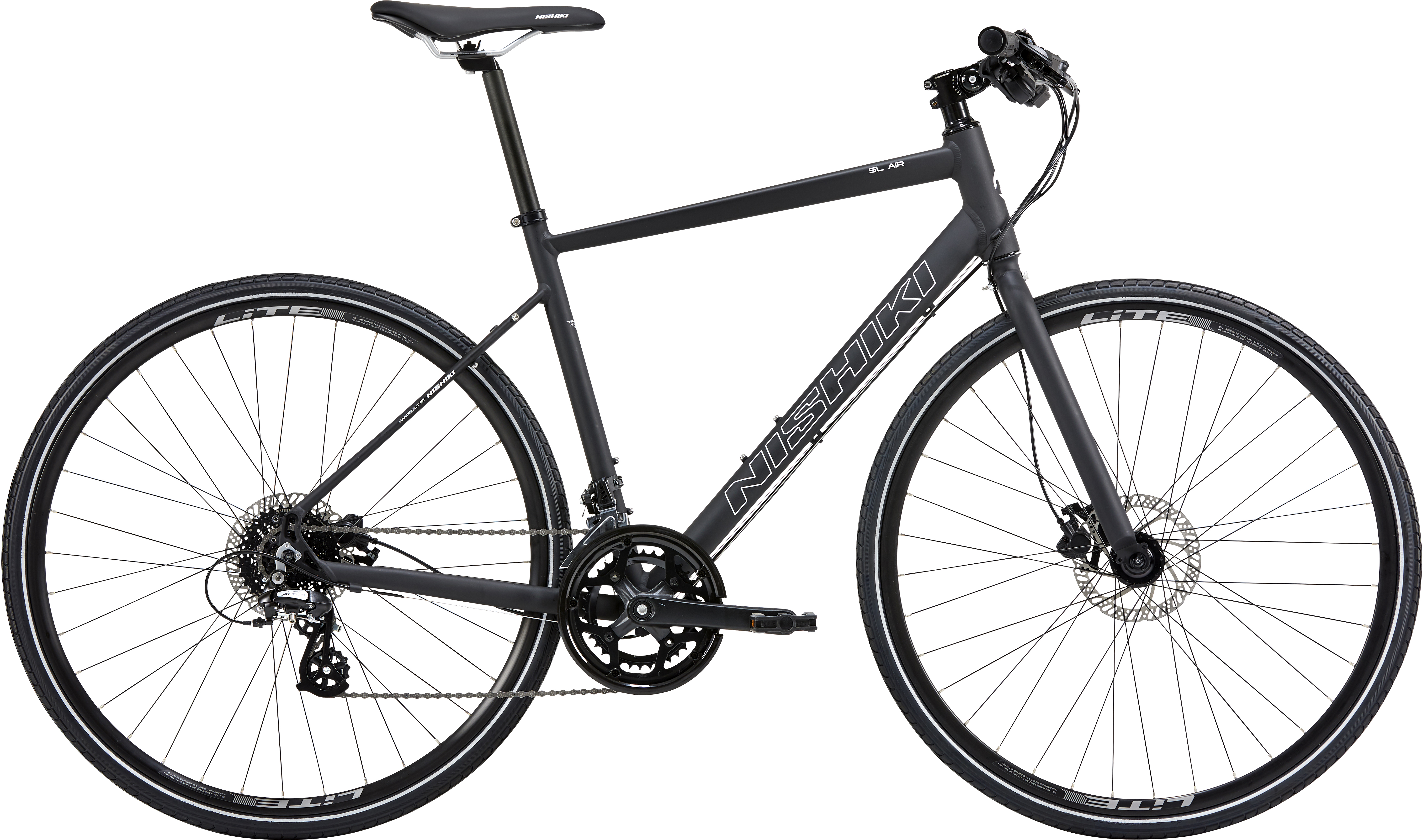 Nishiki SL Air Herr 8vxl 18in Mattsvart