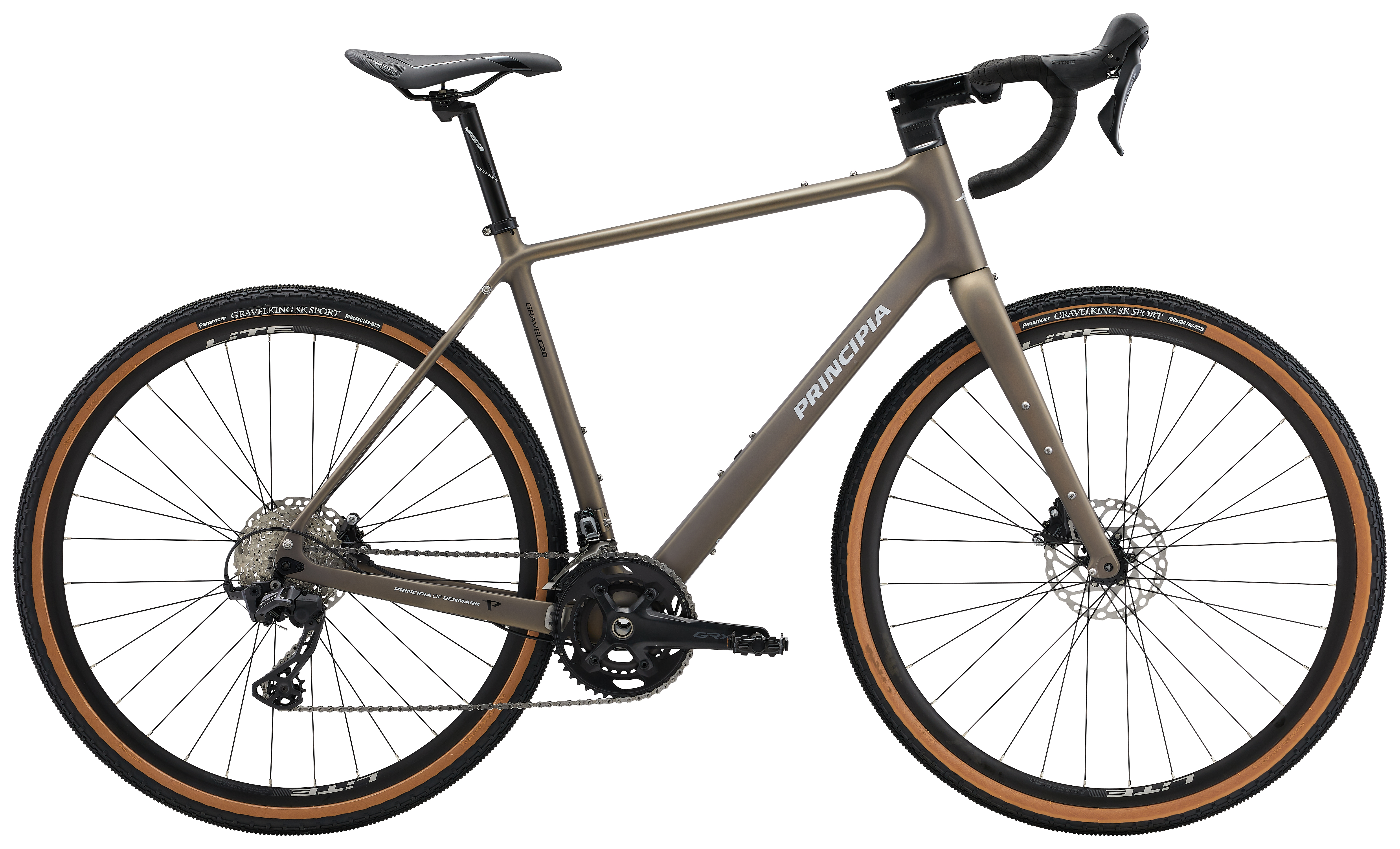 Principia Gravel C20 L/54cm 24v Shimano GRX 810 Matt koppar