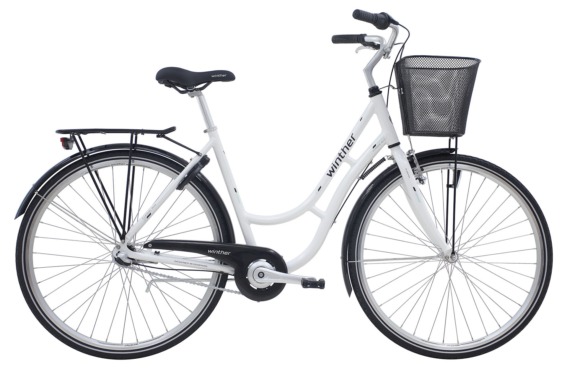 Winther Classic SE Dam 3vxl 52cm Vit inkl. korg BASIC