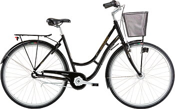 Winther Classic SE Dam 3vxl 48cm Svart inkl. korg