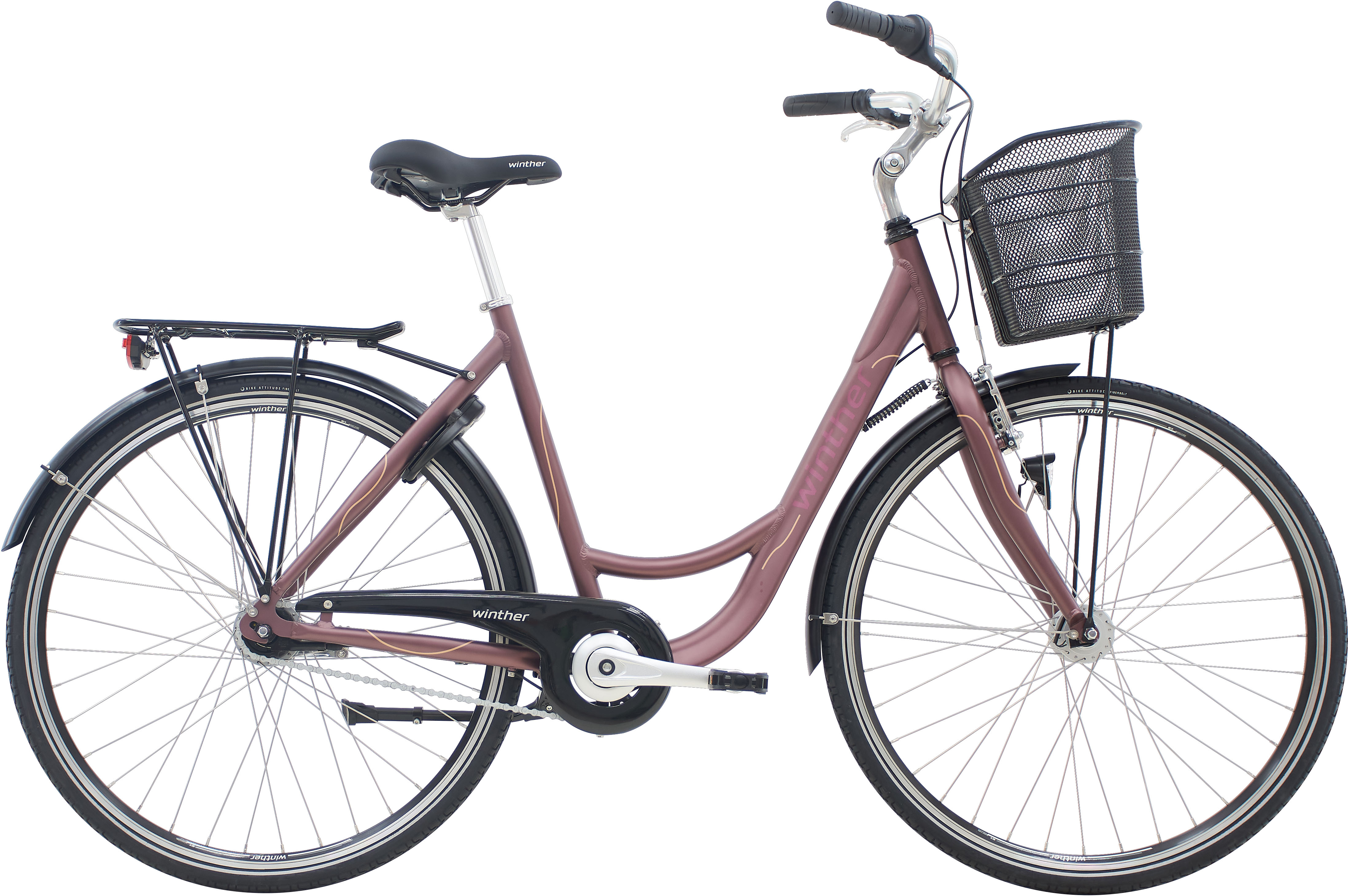 Winther Shopping Society Dam 7vxl fotbroms 48cm Matt lila