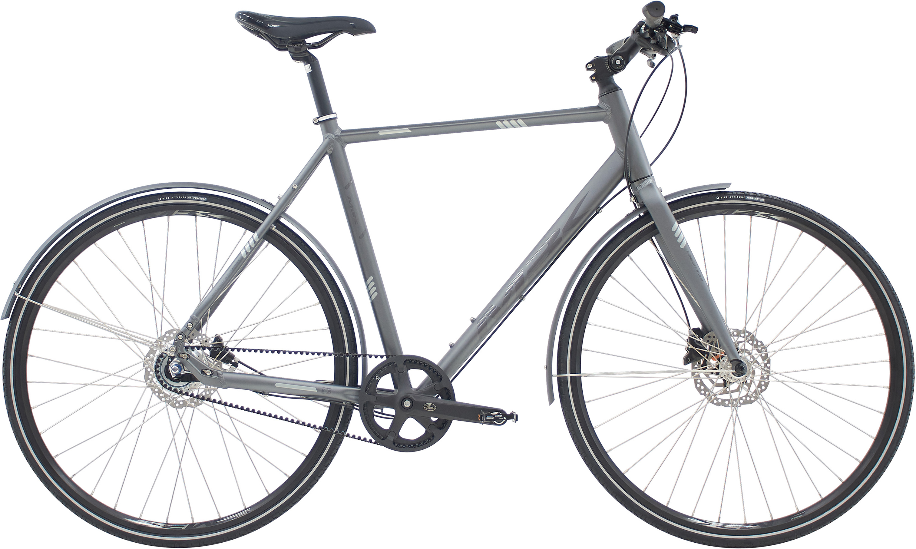 MBK Concept 4Four Herr Remdrift 7vxl 58cm Matt grå