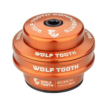 EC34/28.6 UPPER HEADSET 16MM STACK ORANGE
