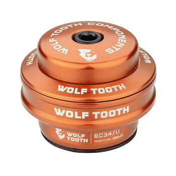 EC34/28.6 UPPER HEADSET 16MM STACK ORANGE