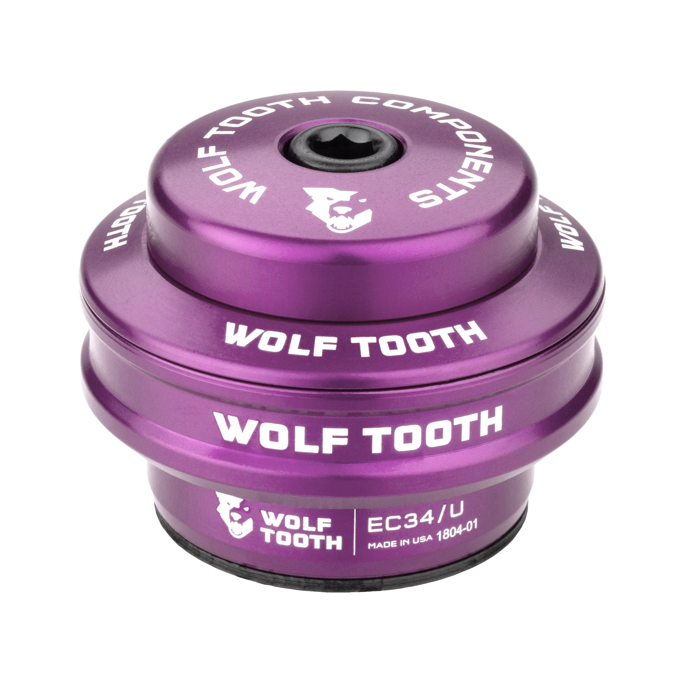 EC34/28.6 PREMIUM UPPER HEADSET 16MM STACK ULTRAVIOLET PURPLE